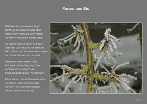 Panzer aus Eis