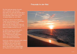 F. in der Not